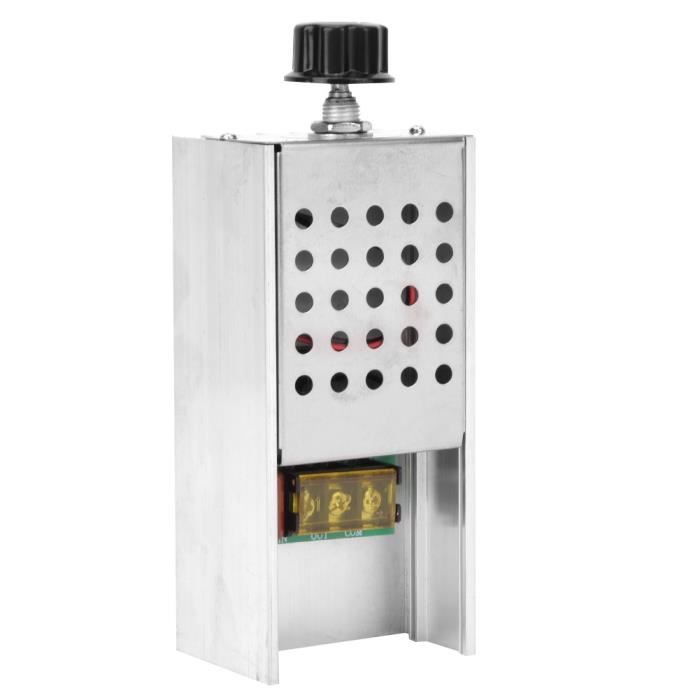 Régulateur De Tension SCR 5000W 220V - Variateur De Vitesse Moteur Et Ventilateur IGTOPS