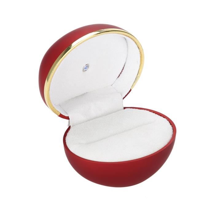 Salmue 2 Types De Boîte à Bagues LED à La Mode - étui à Anneau Avec