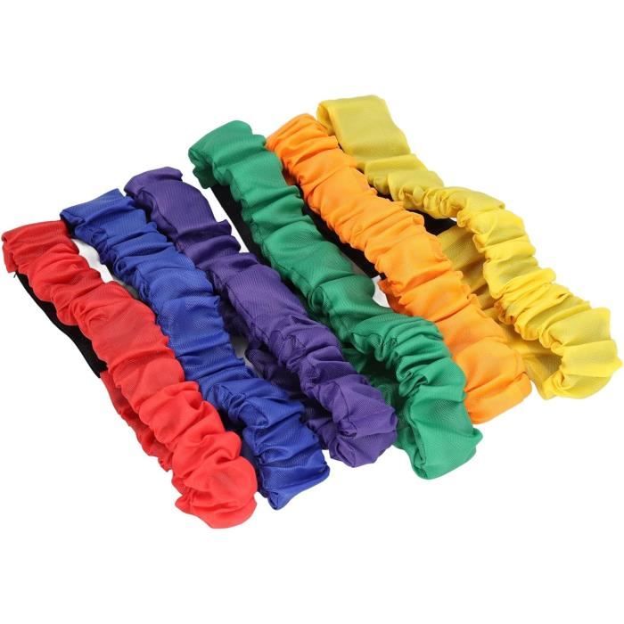 Bandes élastiques De Course à Pattes – Lot Multijoueur – Crochet Et Boucle Ajustables – 4 Tailles (3/4/6/8 Personnes)