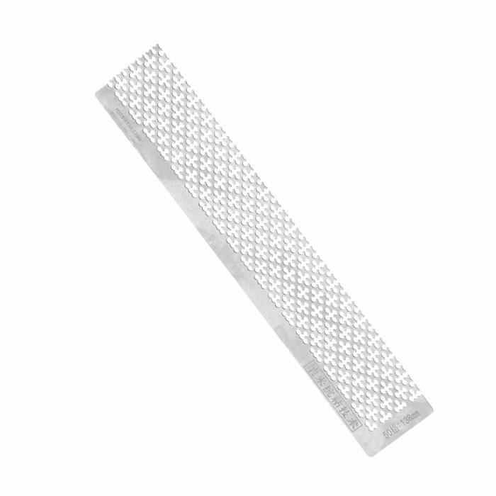 Règle De Dessin Diamant 800 Trous - Acier Inoxydable, 30x3.8 Cm, Outil Pour Peinture Strass 5D, Précise Et Antiadhésive