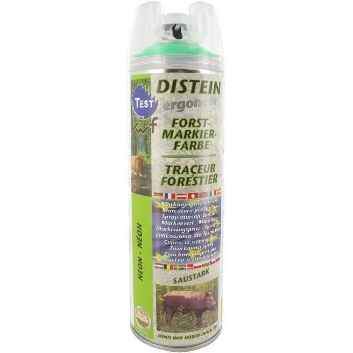 Traceur forestier FLUO VERT, aérosol 500 ml