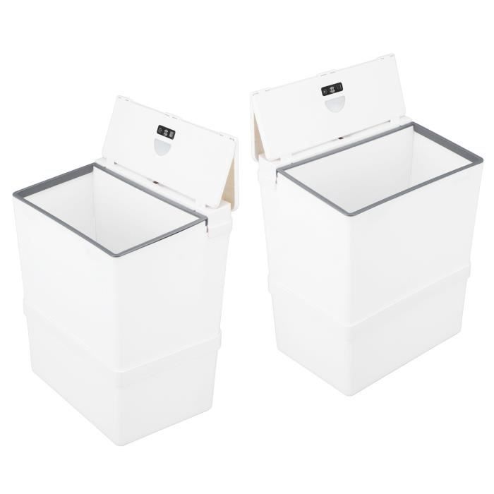 Poubelle Intelligente De 10 L Avec Détecteur De Mouvement