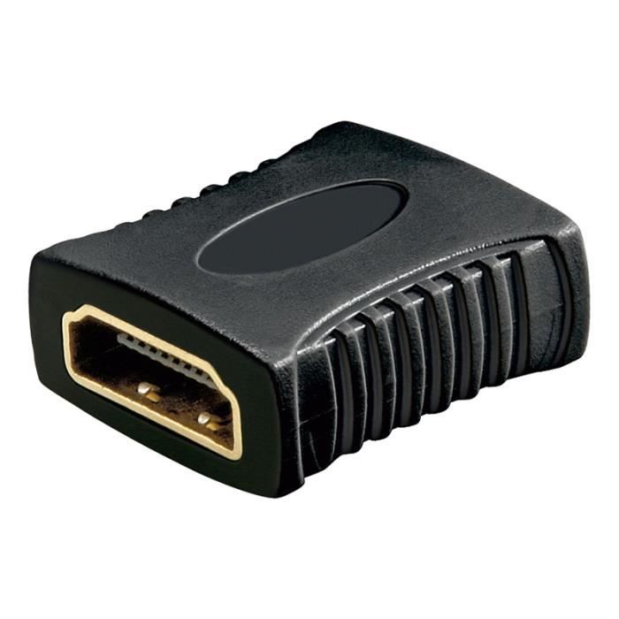 Adaptateur HDMI - GOOBAY - 15m - Plaqué or - Haute qualité