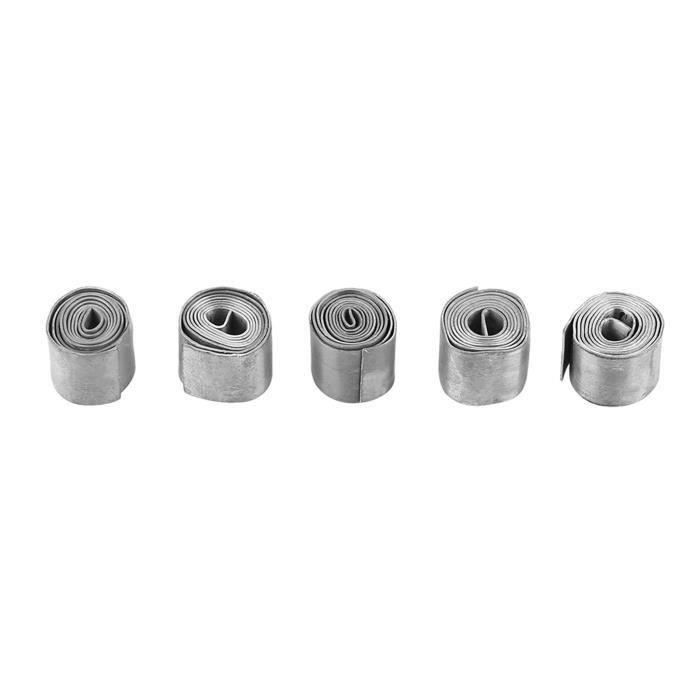 Rouleaux De Plomb Pour Pêche - 12 Rouleaux En 3 épaisseurs (0,4mm / 0,6mm / 0,7mm), Pour Lester Les Lignes - 11