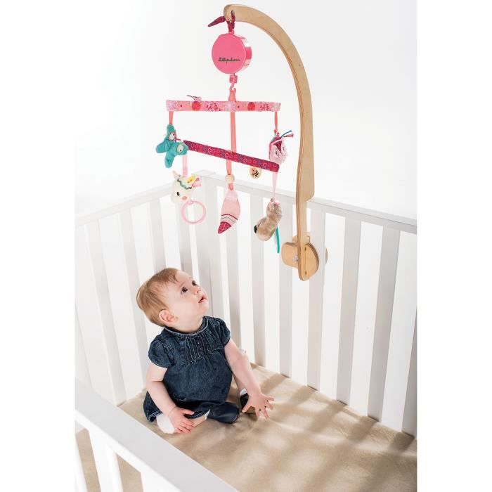 Lilliputiens Louise Mobile Musical Lilliputiens Cdiscount Puericulture Eveil Bebe