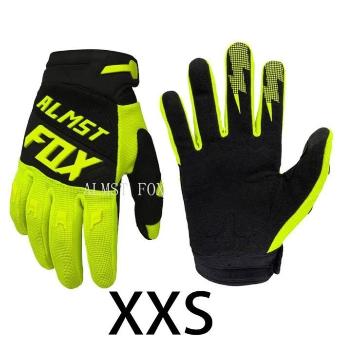 Gants De Cyclisme Pour Enfant - Paume Antidérapante Silicone - Écran Tactile 3 Doigts - Poignet élastique Coupe-vent - Pour Températures >0°C