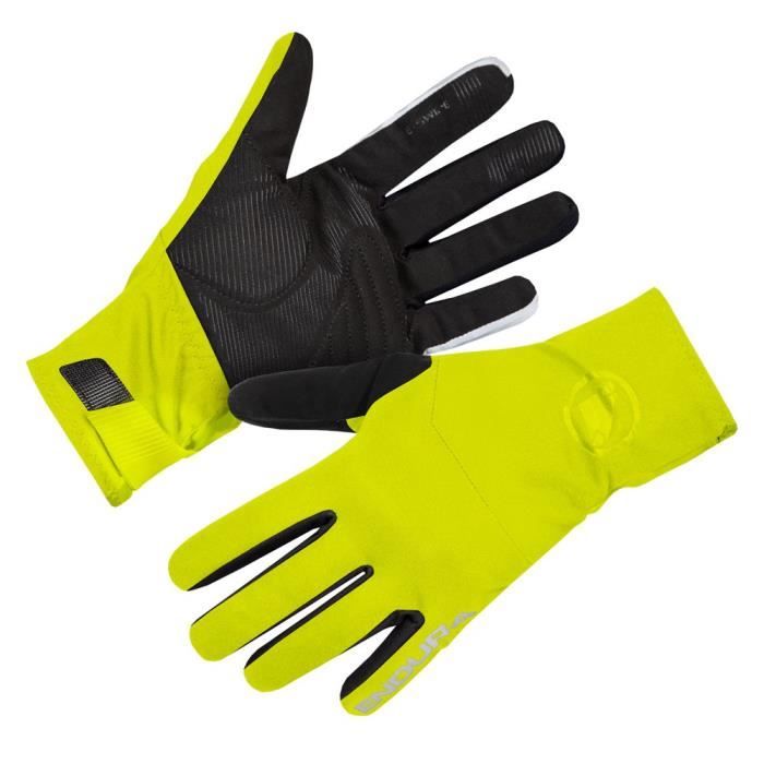 Gants VTT Endura Deluge - Homme - Jaune - Imperméable - Respirant Gants VTT Endura Deluge - Homme - Jaune - Imperméable - Respirant