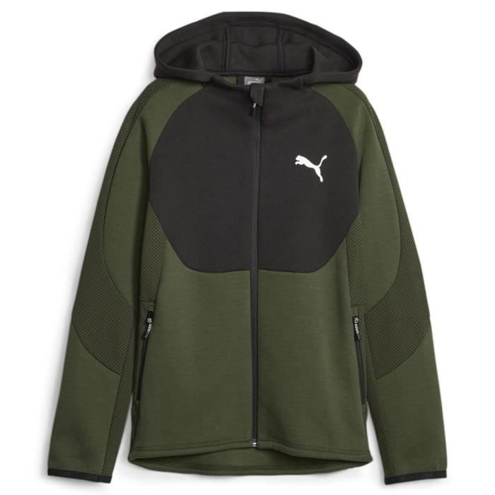Evostripe Sweat Cap Garcon PUMA Taille 10 ans Couleur VERT Vert Cdiscount Pret a Porter