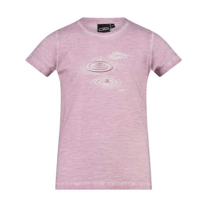 T-shirt Fille NEXT - Taille 3 Ans (98 Cm) - Rose - Manches Courtes - Occasion Très Bon état