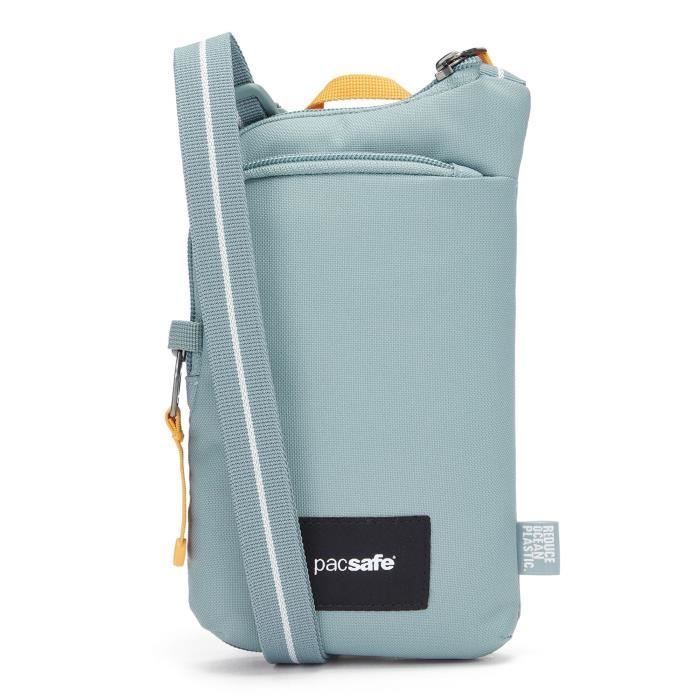 Pacsafe GO Pochette bandoulière antivol Bleu côtier Bleu côtier