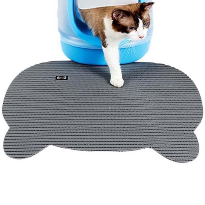 Tapis De Litiere Pour Chat Confortable Au Toucher Doux Kitty Tapis De Pour Litiere Minerale Litiere Silice Litiere Argile Cdiscount Animalerie
