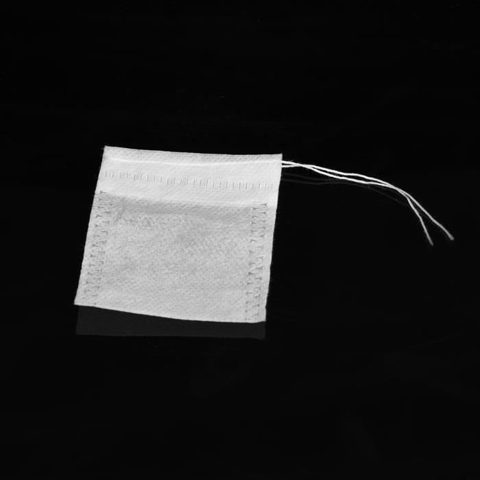 Qiilu sachet de thé vide Les sachets de thé non tissés vides filtrent