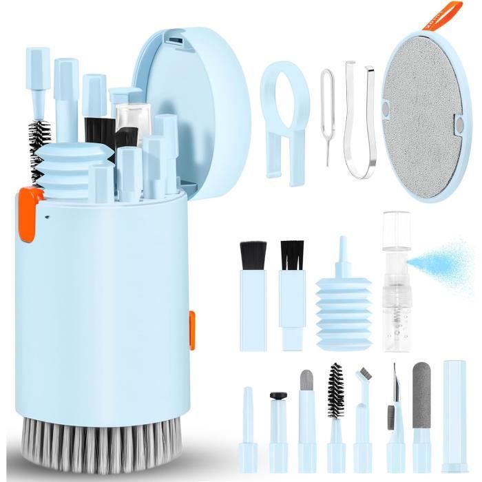 GreatShield Kit Complet Nettoyage Écran Et Lentilles - Spray 470ml + 60ml, Chiffons Microfibre, Parfait IPhone, Ordinateur, TV, Caméra DSLR