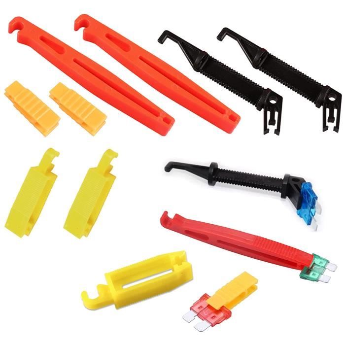 4 Pièces Pince à Fusible Et Relais Voiture - Extracteur Fusibles Outils Automobiles Durables