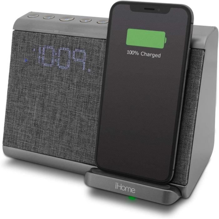 IHome iBTW39 R??veil Double Bluetooth avec Fonction Mains Libres ...