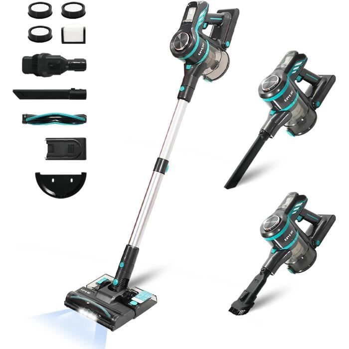 PlayGo Kit aspirateur 2 en 1 avec aspirateur à main, seau et balai