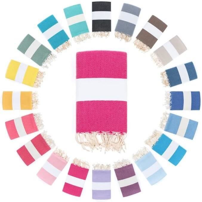 ZOLLNER Lot De 2 Serviettes De Plage - Résistantes Et