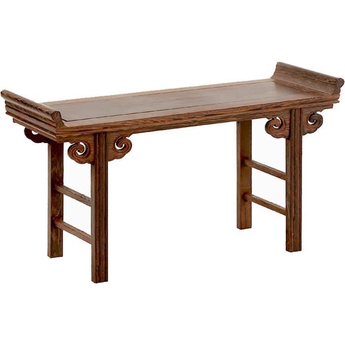 table d'autel en bois naturel pour méditation spirituelle - trahoo - table basse de style oriental
