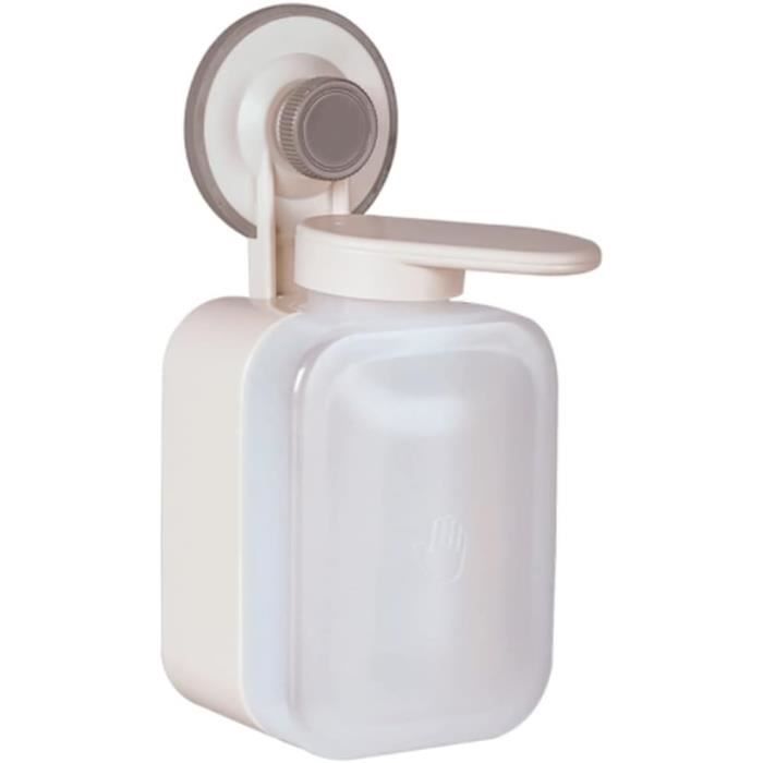 Distributeur De Savon Mural Kavolet 300 Ml - Sans Perçage, Simple Tête, ABS, Neuf
