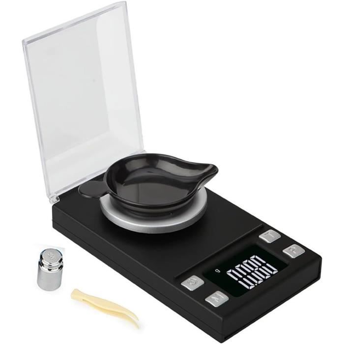 Pèse Lettres Grammes Balance Postale Précise 30kg - Écran LCD Rétroéclairé - Unités G/oz/lb/kg/tl/ct - Pour Colis, Cuisine, Bureau Balance Cuisine Professionnelle