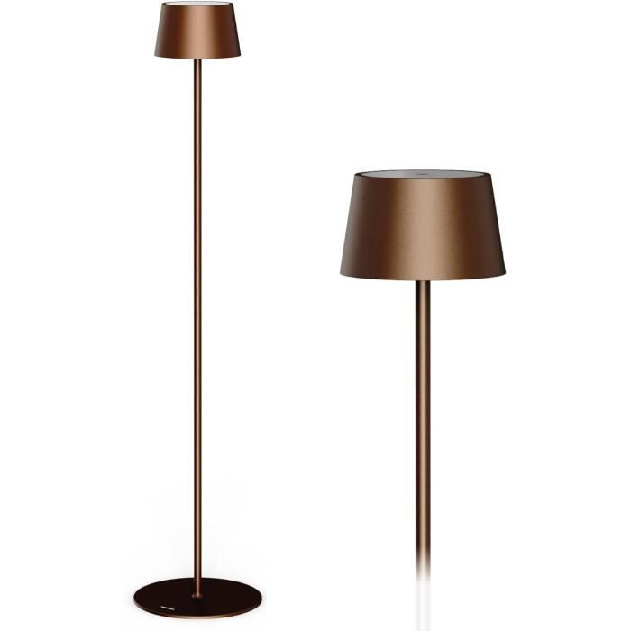 Stilosa XL Lampe De Table Sans Fil Tactile - LED Rechargeable USB-C Design Intérieur Extérieur - Noir