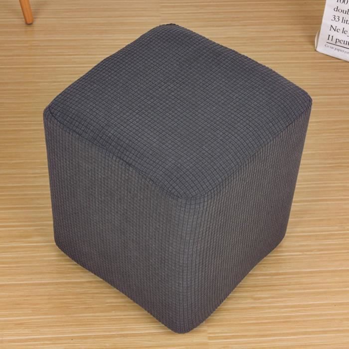 4x Housse Couverture Pour Repose Pieds Pouf Housse Extensible Cdiscount Maison