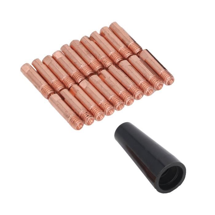 Lot De 4 Buses Sans Gaz Pour Soudage MIG à Fil Fourré - Compatible Torche MIG 100L Et Nombreux Autres Modèles - Plastique Phénolique Résistant à La Chaleur
