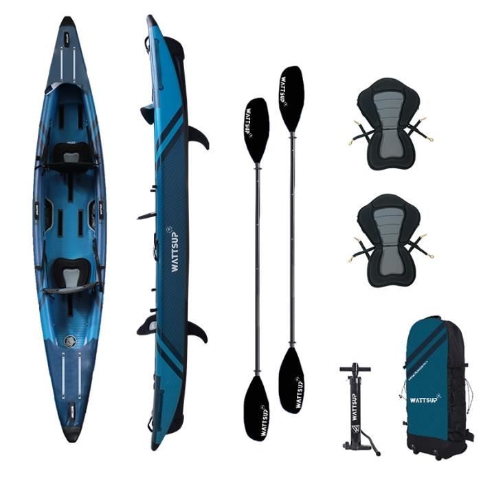 Kayak gonflable Wattsup TORPEDO 2 Places - 426x78 cm (13'9\