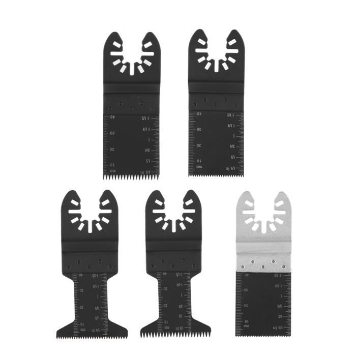 Set 3 Lame In Carburo Da 78 Mm Per Multitool Oscillante – Compatibili Con Dremel, Fein, Makita