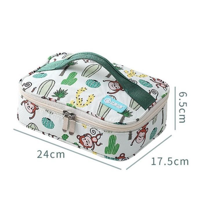 LÄSSIG Boîte à Déjeuner Enfants Acier Inox & Bambou – Lunchbox Durable Sans BPA, Séparation Amovible