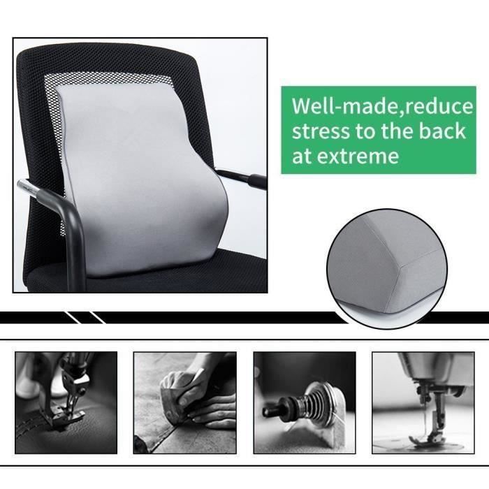 CWMAD 2X Coussin D'Appui-Tête De Voiture Pour Porsche Panamera EV 2018-2023, Appui-tête Doux Pour La Conduite Avec Housse Amovible Respirante Oreiller Cervical Pour Siège Auto,Bla-CK