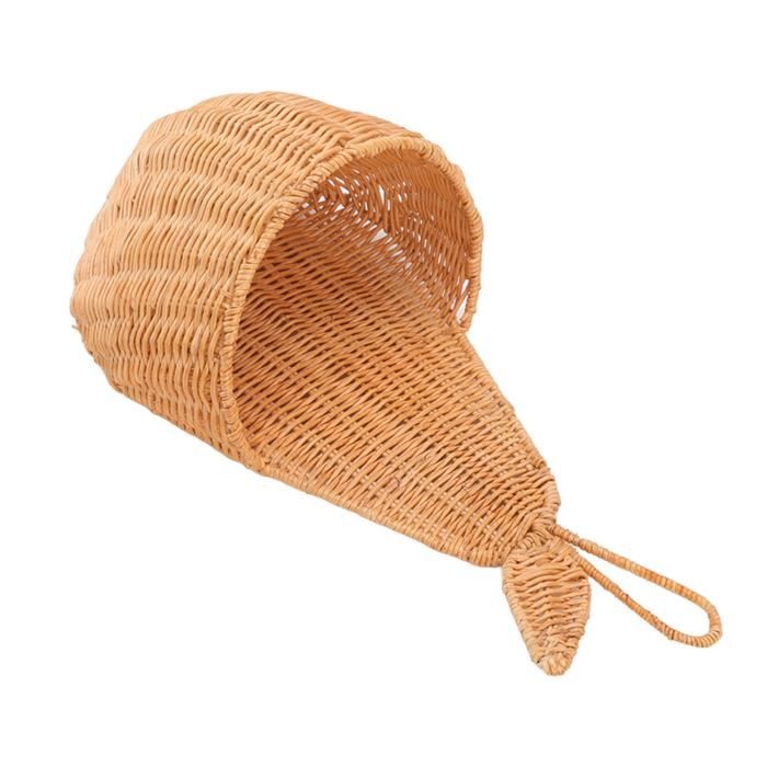 Lot De 9 Paniers Muraux Suspendus Bohème – Rotin Tissé, Décoration Rustique Noire
