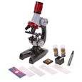 100 - 1200X Zoom Biologique Microscope Jouet Science de Biologie d'Enfant Jeux Scientifiques Éducatif Débutant Instruments Cadeau-1