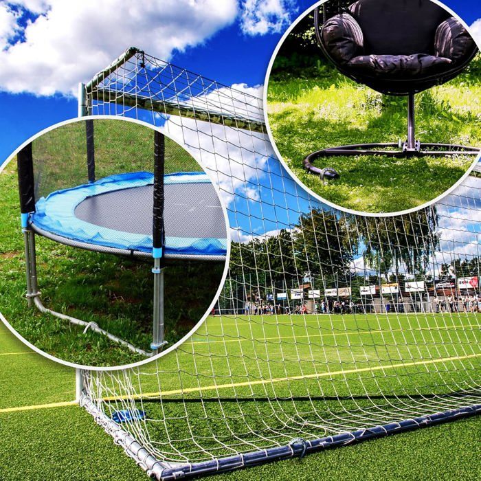 com-four® 4X ancrages au Sol XL en Acier Massif, Forme en U 40 cm, 1