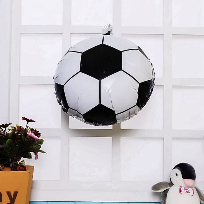 Benares Ballon De Foot En Peluche – Oreiller Doux, Super Moelleux, Déco Sportive Et Câlin Réconfortant Pour Enfants Et Fans