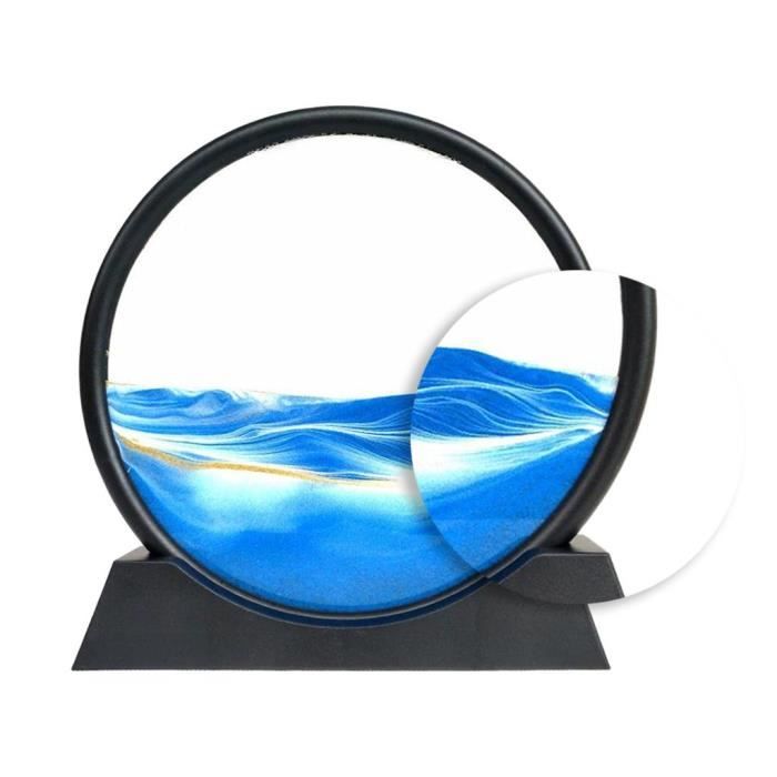 Peinture De Sable Qui Coule, Sablier Decoratif Cadre Sable Mouvant,3D Art Du Sable En Mouvement Peinture De Sable Qui Coule, Sablier Decoratif Cadre Sable Mouvant,3D Art Du Sable En Mouvement