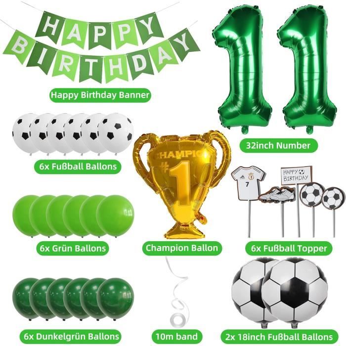 Carte De Vœux MJHKXLJ Vert Foncé Avec Imprimé Ballon De Football