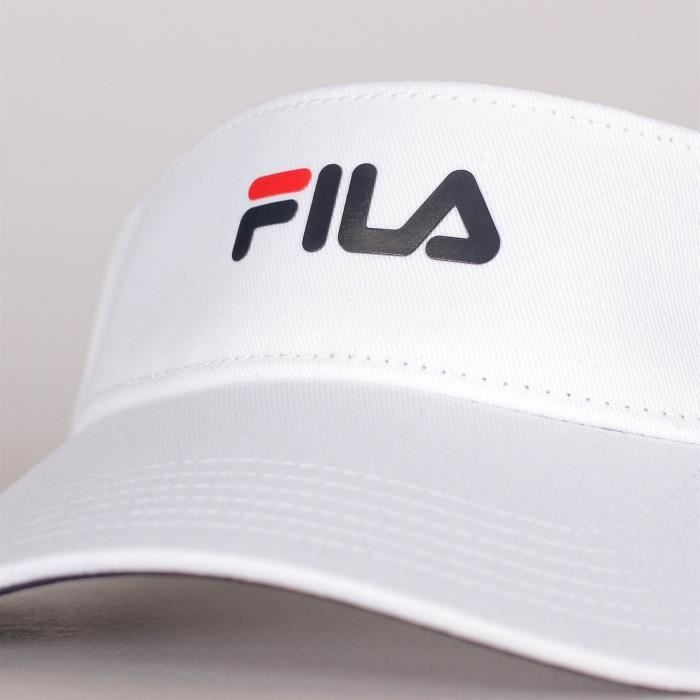 Casquette blanche fila new arrivals