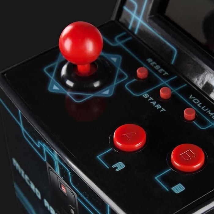 ITAL Mini Arcade Rétro Portable – 250 Jeux 16 Bits Intégrés – Cadeau Idéal Enfants & Adultes (Bleu)