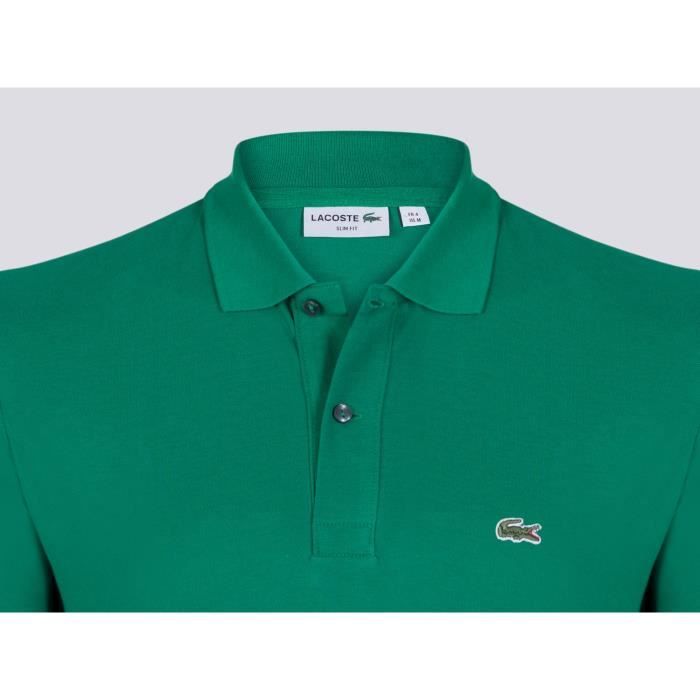 Pull lacoste clearance vert homme
