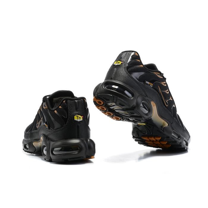black and gold tns footlocker