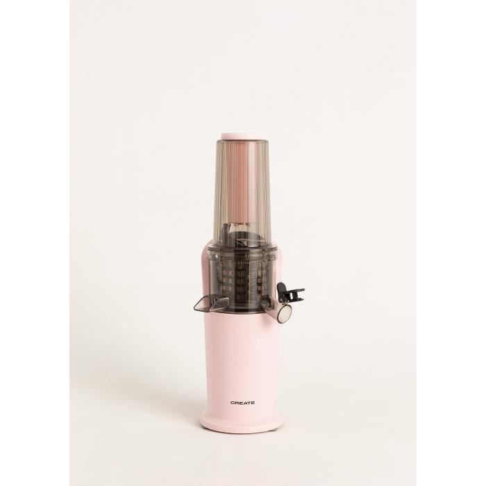 Juicer Slow Mini-Extracteur De Jus Lent Rose Pastel-Foncion Inverse, À ...