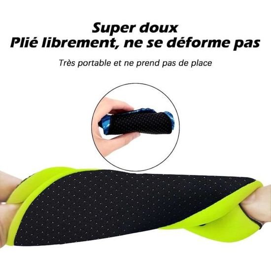 Chaussures Aquatiques Enfants EDOTON - Semelle épaisse Antidérapante Pour Plage, Piscine Et Jeux D'eau