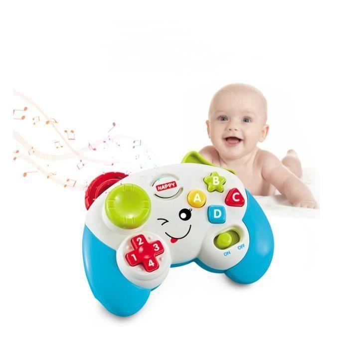 Swonuk® jouet manette musical de bébé et enfants ,Manette Gamepad