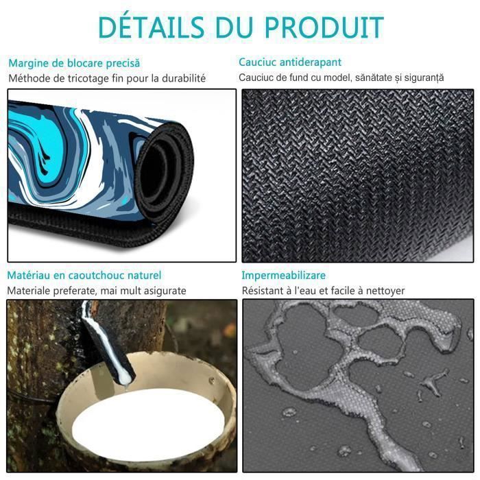 SHALYSONG Tapis De Souris Avec Citations Inspirantes Au Design