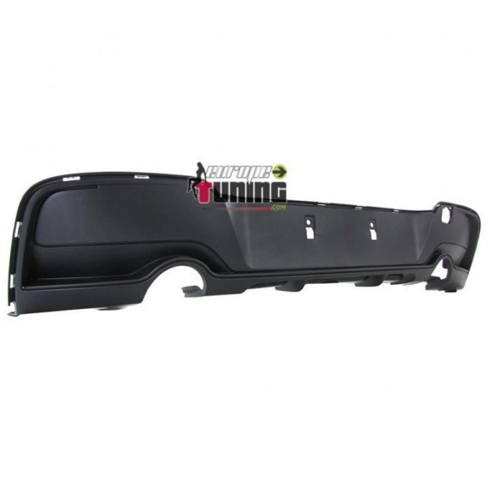 Diffuseur Arrière M Performance Style Pour BMW F20/F21 Phase 1 - Noir Brillant - Sortie Double Gauche