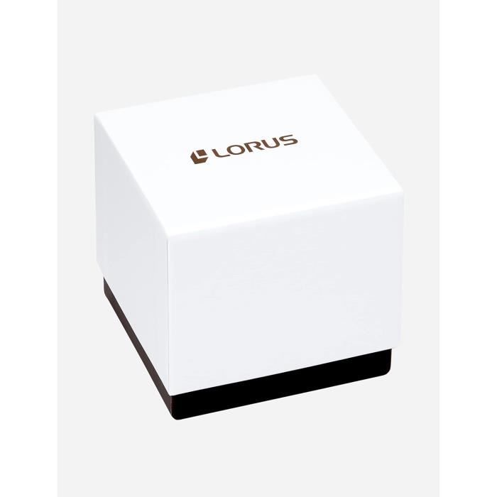 Lorus Hommes Analogue Quartz Montre - Argent, RM317HX9 Bracelet en métal - montre Cdiscount avec Achat/vente Blanc