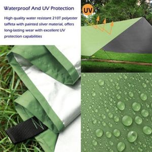 Bâche résistante Noire, auvent imperméable, Tente de Camping au Sol en Plein air, Feuille avec œillets pour Couverture de bâche Polyvalente (Size : 2x3m