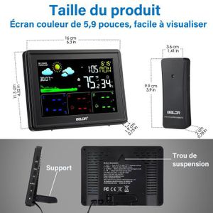 Capteur Stations Météo 810048 Et 810051 - Blanc - Otio - Transmission 30m