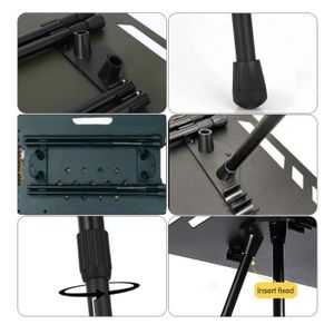 Pied de Table Amovible 730mm/28.7in Pied de Table Pliable en Alliage D'Aluminium Détachable Pliable Facile à Installer Support de Pied de Table pour RV Remorque Camping-Car Caravane Bureau à Montage M